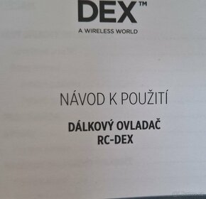 Dálkový ovladač RC -DEX - 4