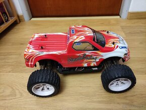 Prodám RC model 1:10 Himoto EMXT-1 brushless - 4