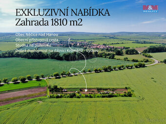 Prodej zahrady, 1810 m², Němčice nad Hanou - 4