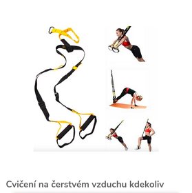 Nový Fitness strap training suspension systém - 4