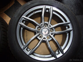 ZIMNÍ ALU KOLA orig.MERCEDES 17" 5x112 7,5" et-42,stř.-66,6 - 4