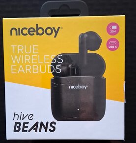 Niceboy HIVE Beans černá, sluchátka + bonus - 4