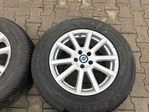 4x al kola 5x108 17 + pneu zimní 235/65 R17 - 4