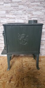 Litinová kamna Jotul F 602 N zelený smalt - 4