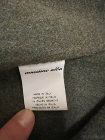 Kvalitní italský vlněný krátký kabát Massimo Alba - 4