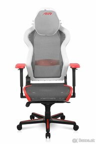 DXRACER AIR MESH GAMING CHAIR D7200 - WHITE & RED - 4