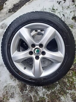 Alu kola 5x100 Škoda Fabia, Roomster 195/55 R15 - 4