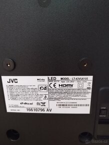 JVC LT43VU6105, 43 palců, 4K ultra HD - 4