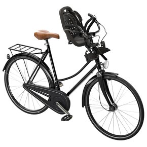 Dětská cyklo sedačka na kolo Thule Yepp Mini černá + adapter - 4