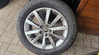 Letní Sada Alu 5x100 205/55 R16 Škoda Scala Fabia Rapid - 4