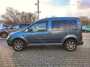 VW CADDY LIFE 1.9 TDi 77KW,ALU,ZÁVĚS,KLIMA,5-MÍST. - 4