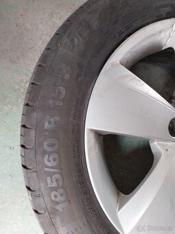 Litá kola ŠKODA FABIA/RAPID pneu letní 185/60R15 H - 4