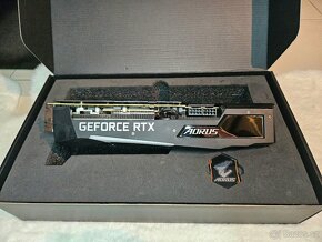 GIGABYTE GeForce RTX 3060ti AORUS MASTER 8 GB - záruka - 4