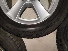 Alu kola - 6,5Jx16 - ET 33 - 5x112 - Zimní pneu 215/65R16 - 4