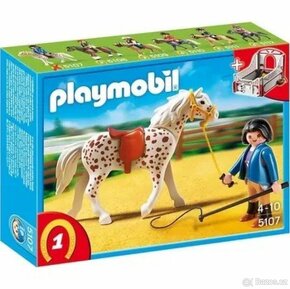 Playmobil stáj s jezdkyní a koňem - 4