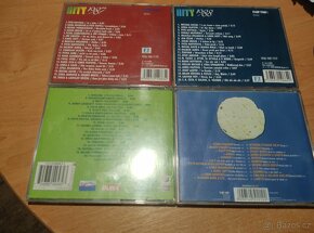 Cd - 4 x České hity 1987 , 1988 , 1996 , 1999 - 4