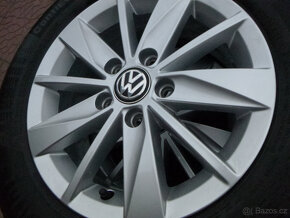 Letní alu sada disky originál VW Golf 7 - 5x112 6Jx15 ET43 - 4