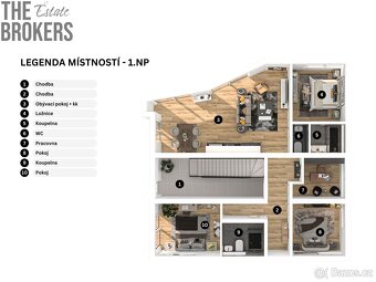 Prodej bytu 5kk v Hostivaři - 4