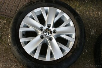 original krasna alu kola VW 5x112 letni take Audi Skoda Seat - 4