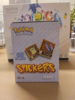 Pokémon ARTBOX stickers Booster box, originál zabaleny - 4
