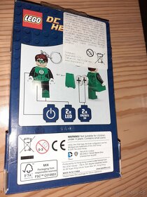 klíčenka - svítilna ...světlo Green Lantern LEGO LEDLIte - 4