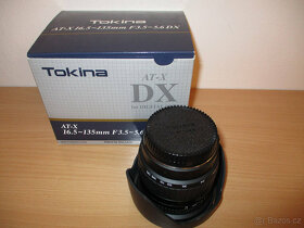 Tokina pro Canon EF-S AT-X DX 16,5-135 3,5-5,6 filtr 77mm - 4