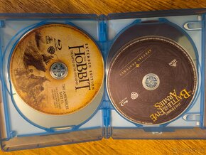 30 disků blu ray,trilogie Pán prstenů a trilogie Hobbit - 4