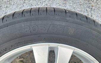 Alu kola R16 5x112 Uniwheels + letrní pneu 205/55/16 - 4