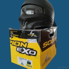 Prodám - Scorpion EXO-COMBAT Solid černá matná - 4