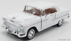 MOTORMAX 1:18 - CHEVROLET BEL AIR CONVERTIBLE 1955 - 4