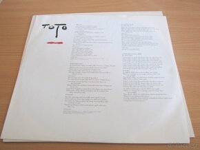 LP - TOTO - TURN BACK - CBS / 1980 - 4