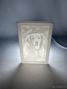 3D svietiace fotky - litografia / lithophane - 4