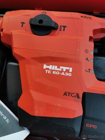 Hilti te 60-a36 aku vrtaci sekaci kladivo sds max - 4