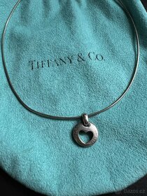 stříbrný náhrdelník Tiffany & Co. se srdíčkem - 4