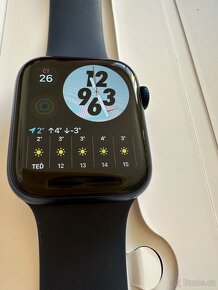 Apple Watch Series 6 44mm Modrý hliník super stav - 4