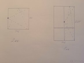 Okno 2x, balkonové dveře 1x - 4