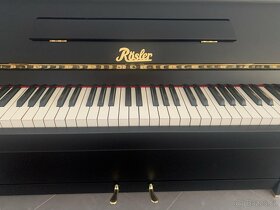 Klavír - české černé pianino Rösler 012PC - 4