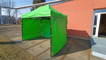 Profi nůžkový párty stan, prodejní stánek 2x3 m - 4