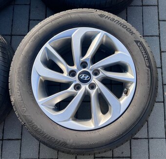 Hyundai Tucson, i35 - 17" alu + letní 225/60 Hankook 95% - 4