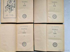 L. N. Tolstoj - Vojna a mír: I. - IV., r. 1928 - 4