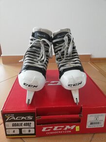 Brankářské, golmanské brusle CCM tacks 4092 vel 4D - 4