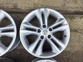 17"alu sada disků 5x114 origo Nissan Qashqai Juke Primera - 4