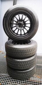 Alu kola Mercedes 5X112 R16 s Zánovní pneumatiky 205/65/R16C - 4