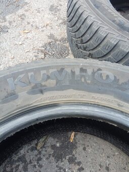 2x Kumho Solus4s (all season ) 215/60/R16 4.5mm vzorek - 4