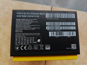 POCO F3  PRO - 8/256 GB - TOP STAV - 4