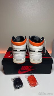 Air Jordan 1 Retro high og, white/black-electro orange - 4