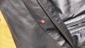 Pánská kožená bunda pravá kůže,vel L - 4