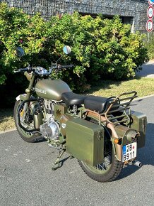 Royal Enfield Bullet 500, unikátní edice ČSR armády TOP, DPH - 4