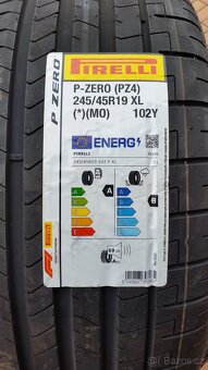 NOVÉ letní pneumatiky 245/45 R19 102Y XL MO zn. PIRELLI - 4