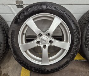 Alu kola 16" 5x112 , pneu Continental - 4